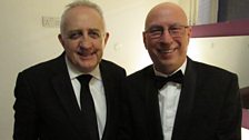 Bramwell Tovey with Ken Bruce