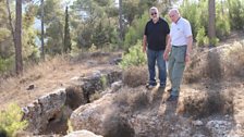 Eran Tearosh,Chair of Society for the Heritage of WW1 in Israel and David Reynolds