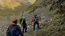 Below the cliffs of Aonach Beag