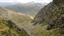 Aonach Beag snow patch