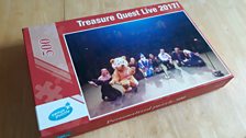 The Questmaster had arranged for a special custom Treasure Quest jigsaw puzzle to be made to hide clue four in