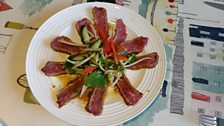 Seared Thai beef salad