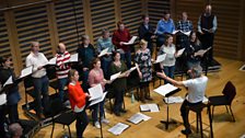 Harry Christophers rehearses the Sixteen at King's Place