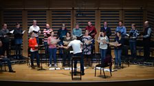 Harry Christophers rehearses the Sixteen at King's Place