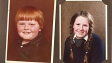 Jackie & Mark as children