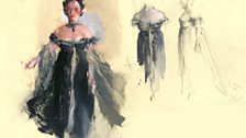 Costume design for Tosca - Act 2