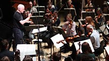 George Benjamin rehearses the London Sinfonietta