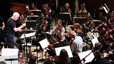 George Benjamin rehearses the London Sinfonietta