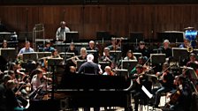 George Benjamin rehearses the London Sinfonietta