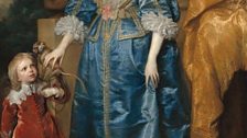 Anthony van Dyck (1599–1641), Henrietta Maria with Sir Jeffrey Hudson, 1633. National Gallery of Art, Washington, inv.1952.5.39