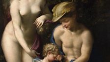 Correggio (1489–1534), Venus with Mercury and Cupid (‘The School of Love’), c. 1525.