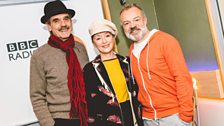 Actors Jeremy Irons and Lesley Manville