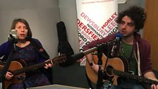 Fran Wyburn with George Birkett playing live on The Durbervilles Folk & Roots Show