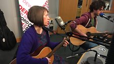 Fran Wyburn with George Birkett playing live on The Durbervilles Folk & Roots Show