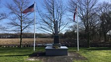 Clue four was at this US Air Force memorial in Beeston