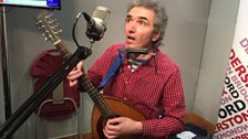 Jez Lowe performing live on The Durbervilles Folk & Roots Show