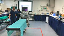 Surgical skills training theatre