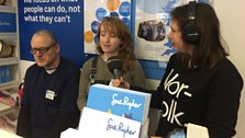 Anna finds out more about the new shop and the work of Sue Ryder charity