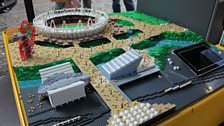 London's 2012 Olympic park in Lego