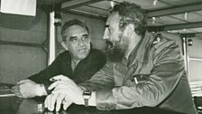 Gabriel Garcia Marquez and Fidel Castro