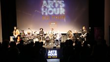 The Arts Hour on Tour panel at the Gray Area Theatre, San Francisco