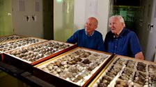 Sir David Attenborough and Professor Tim Birkhead