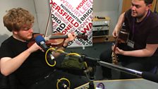 Greg Russell & Ciaran Algar warm up instrument swap on The Durbervilles Folk & Roots Show