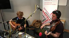 Greg Russell & Ciaran Algar performing live on The Durbervilles Folk & Roots Show