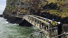 Jo at The Gobbins