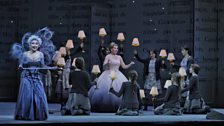 Kathleen Kim as the Fairy Godmother and Joyce DiDonato as Cendrillon