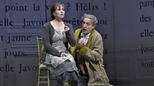 Joyce DiDonato as Cendrillon and Laurent Naouri as Pandolfe