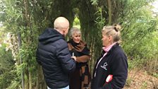 Bill visits Jealotts Hill community garden at Syngenta near Bracknell