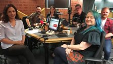 Presenters and guests in the studio - 12th May 2018