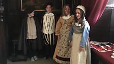 Dressing up in Tudor costume