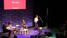 Fiona Sampson at the Hay Festival 2018