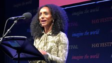 Afua Hirsch at the Hay Festival 2018