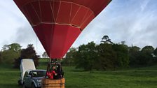 Before take off at Ashton Court