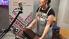 Lucy Ward performing live on The Durbervilles Folk & Roots Show