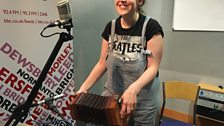 Lucy Ward performing live on The Durbervilles Folk & Roots Show