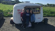 Kim up the causeway coast with Emma and Jo and Mini the caravan