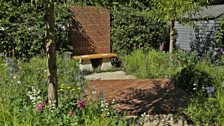 This garden is a recreation of a stretch of the Thames in South Oxfordshire in miniature