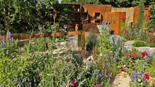 This gin inspired garden won a silver medal