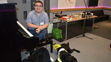 'My guide dog Bart is thee most incredible creature that has ever lived'