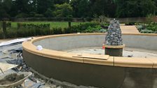 Walled Garden water feature