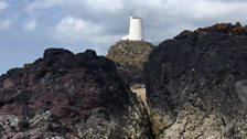 Llun o Ynys Llanddwyn gan Iona Williams 12.07.18