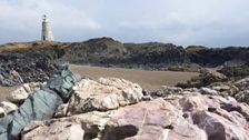 Llun o Ynys Llanddwyn gan Iona Williams 12.07.18