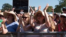 Cornbury 2018: Stageside