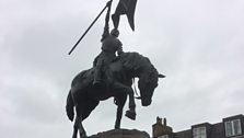 Hawick statue