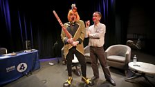 Joe Lycett and Mattie Faint