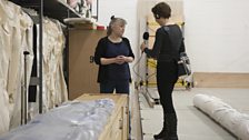 Helen Hughes, Textile Conservator